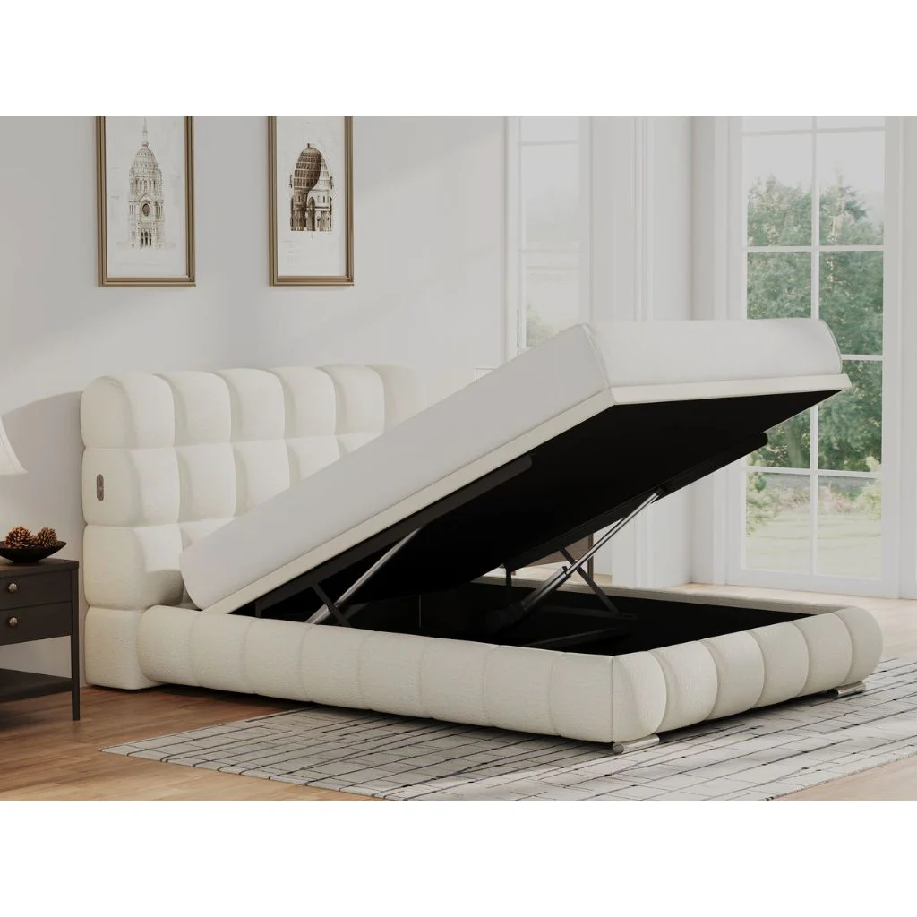 Kelvin Natural Ottoman Bedframe Range - Image 2