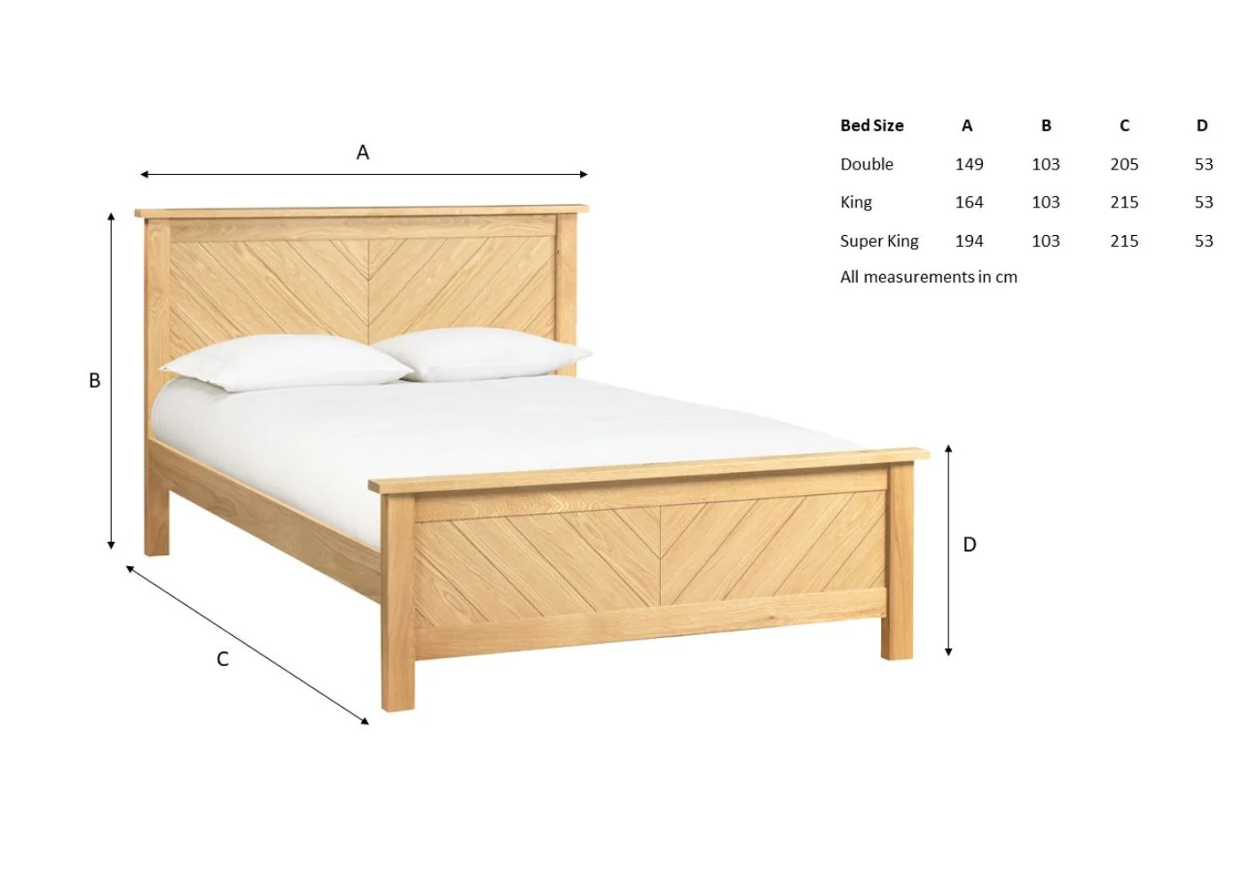 Kenji Oak Bedframe Range by Limelight - Image 21