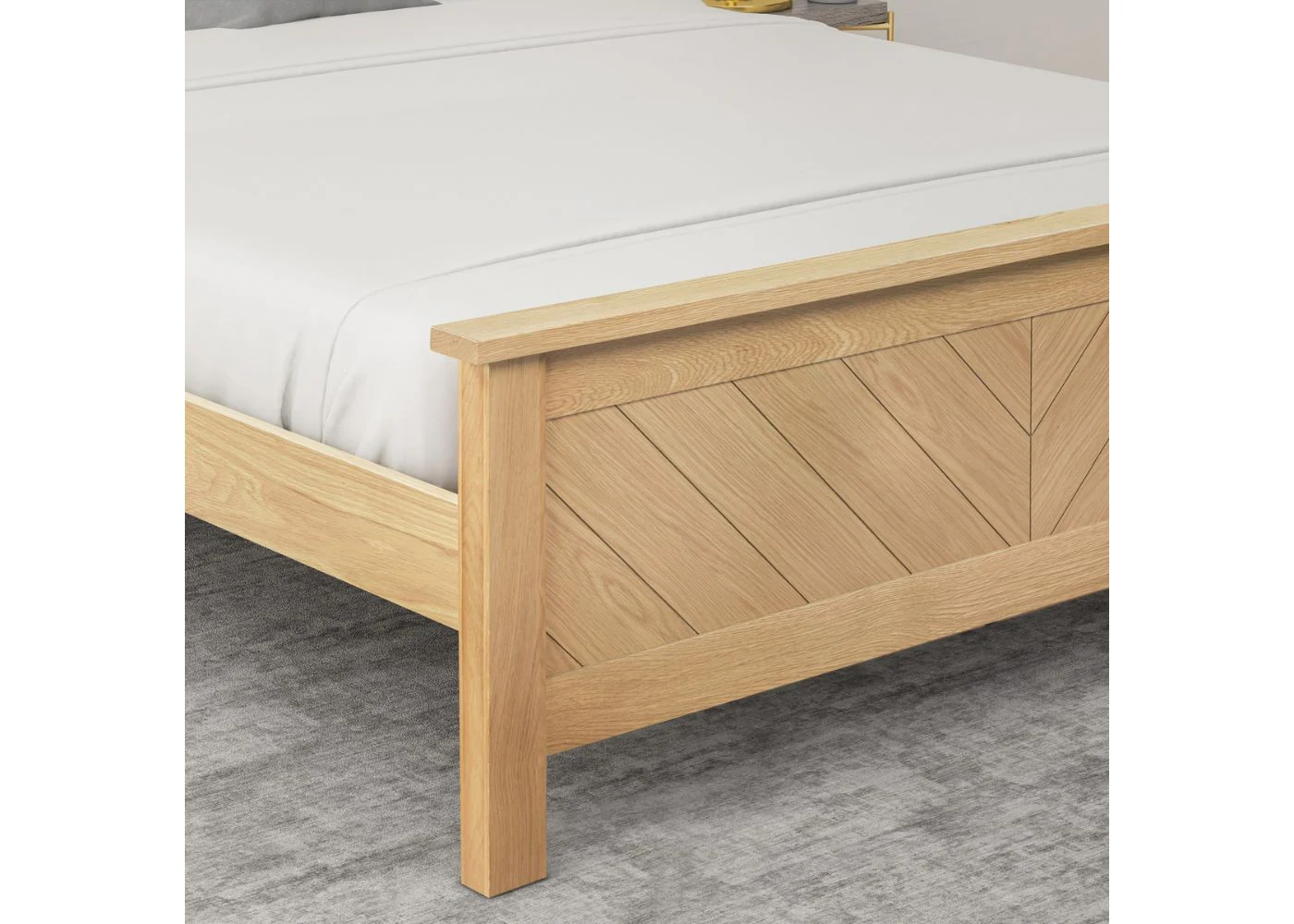 Kenji Oak Bedframe Range by Limelight - Image 3