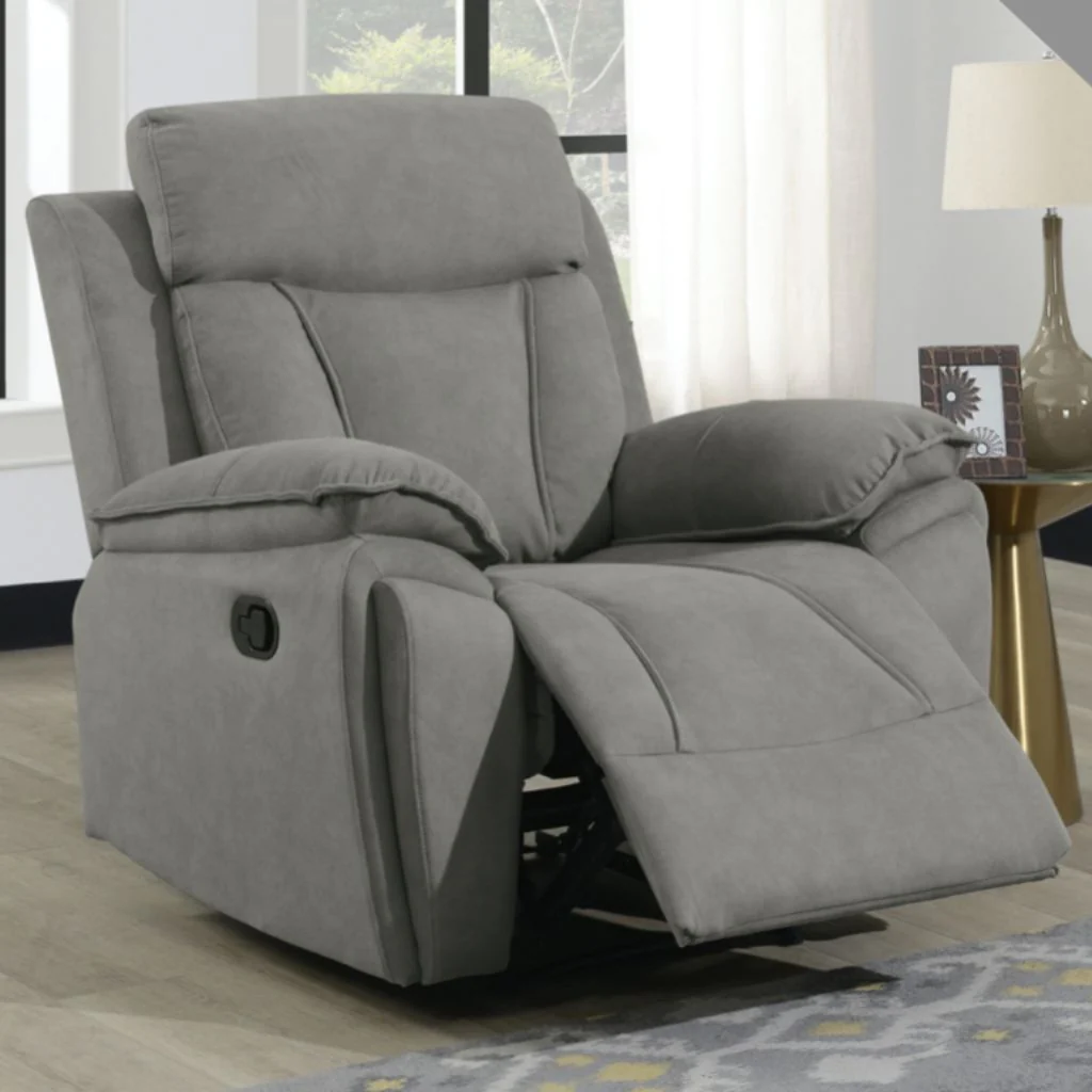 Kensington Grey Reclining Sofa Range by Annaghmore - Image 2
