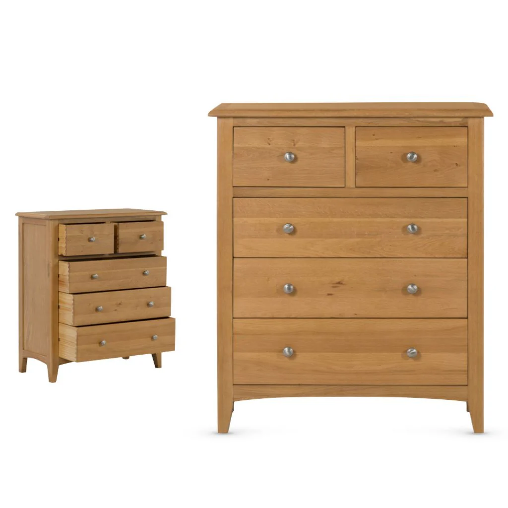 Kilkenny Oak 2 Over 3 Chest by Annaghmore