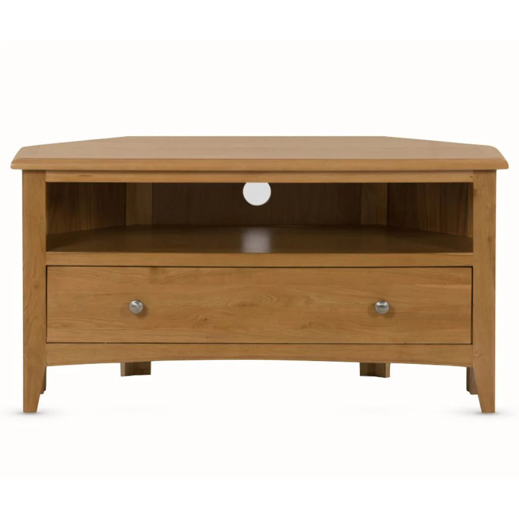 Kilkenny Oak Corner TV Unit by Annaghmore
