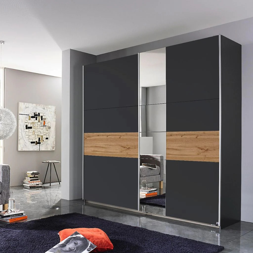 Korbach 218cm Sliding Wardrobe Range by Rauch - Image 4