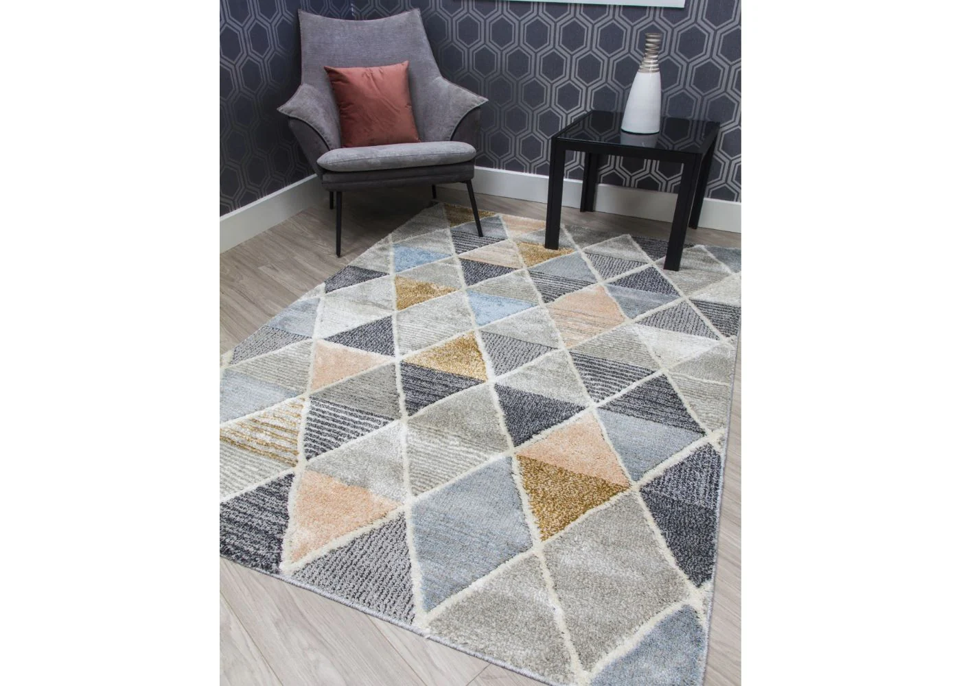 Lindos Triangles Rug Range by Floor Trends - Image 3