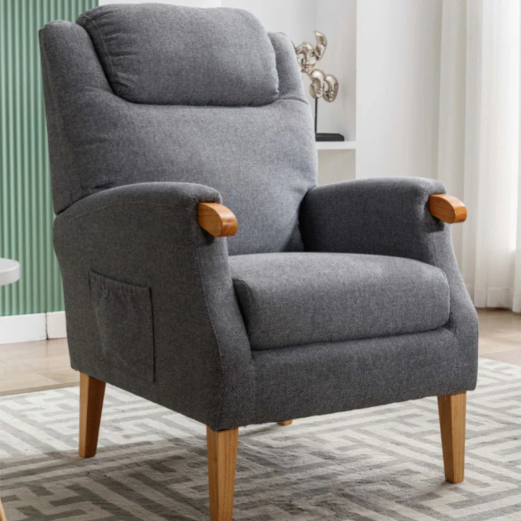 Grey Lisbon Fireside Chair by Annaghmore