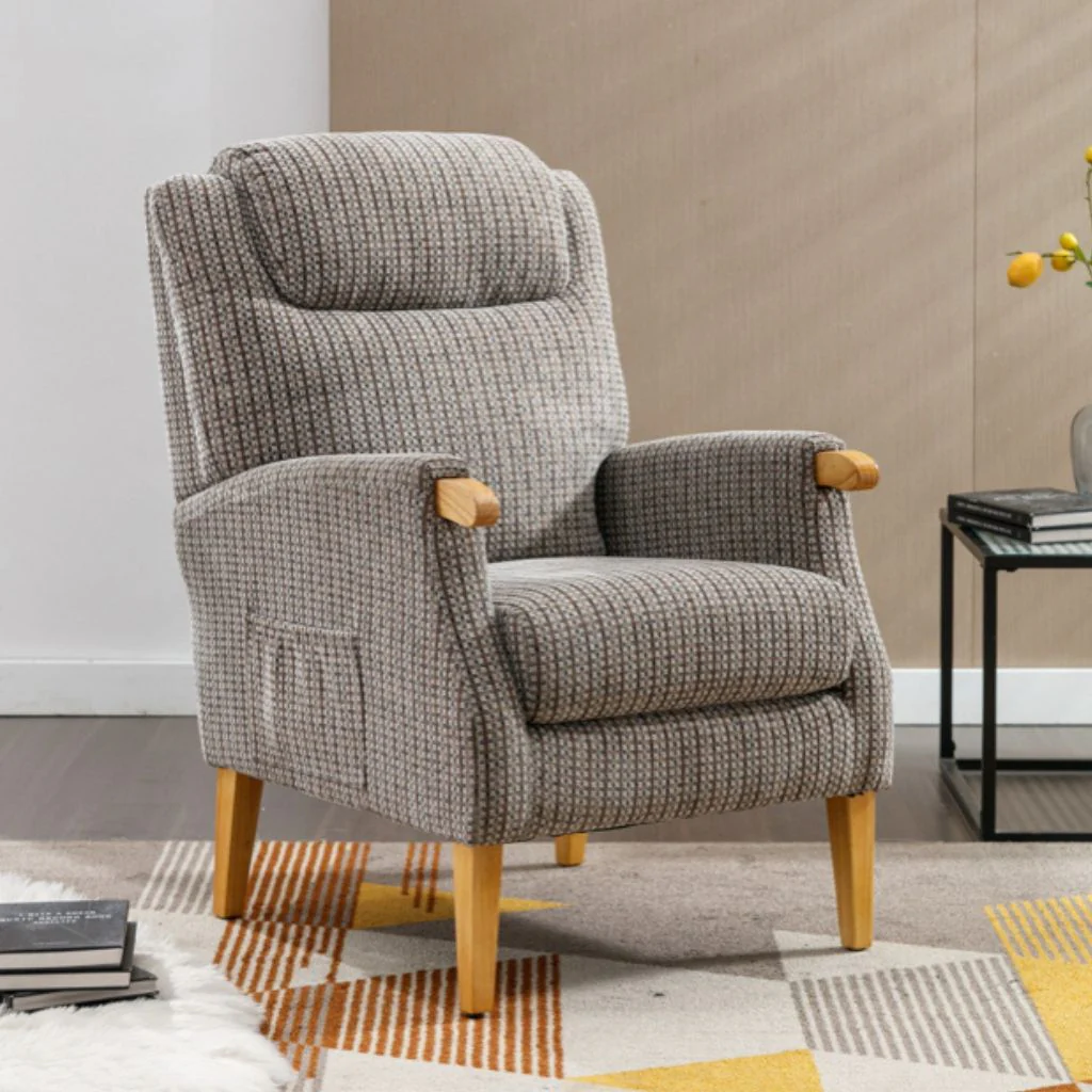 Lisbon Latte Fireside Chair by Annaghmore