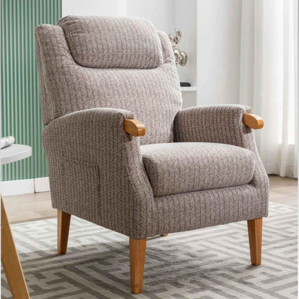 Lisbon Natural Fireside Chair by Annaghmore