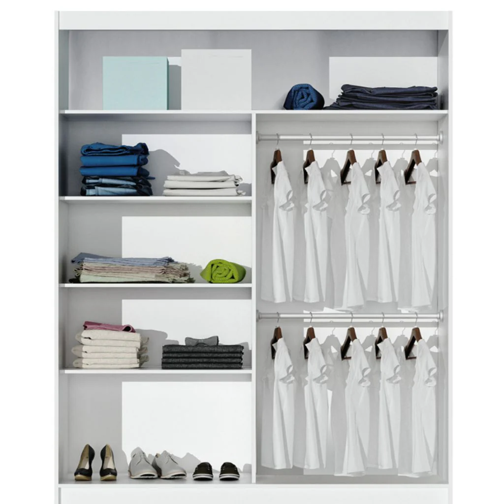 London 1.5m Cashmere Sliding Wardrobe by Brennans - Image 2