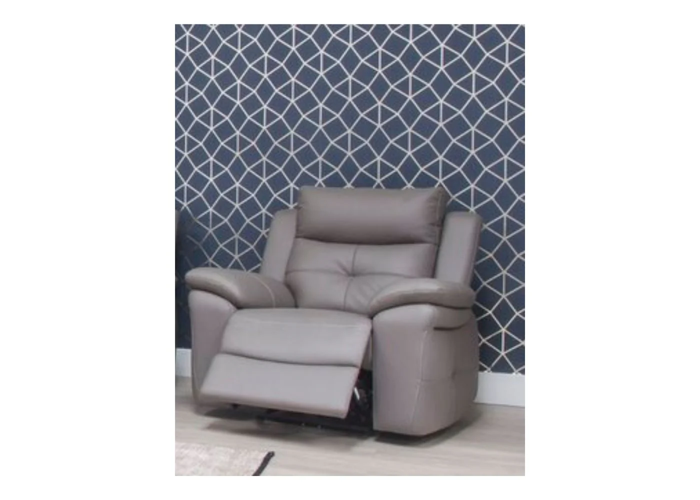 Lugano Electric Reclining Sofa Range in Storm Grey by SofaHouse - Image 4