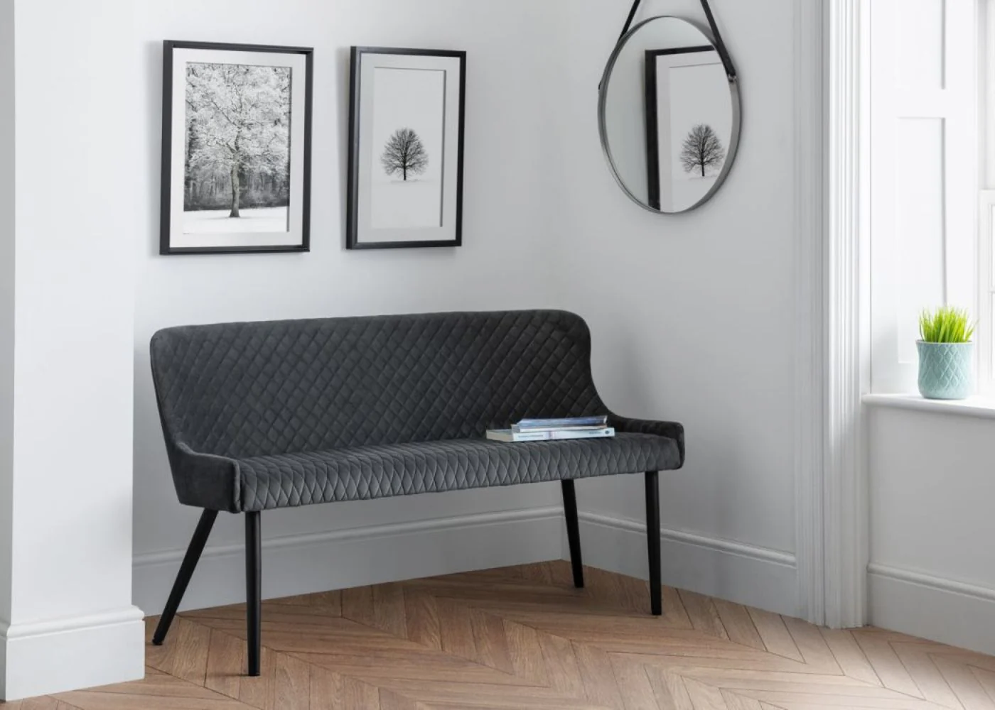 Luxe High Back Bench Range by Julian Bowen - Image 6