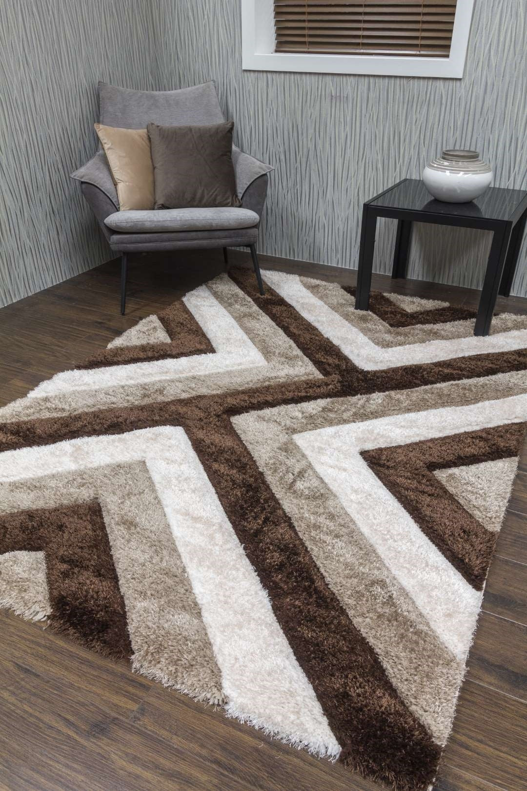 Luxus Cascade Beige Rug Range by Floor Trends - Image 2