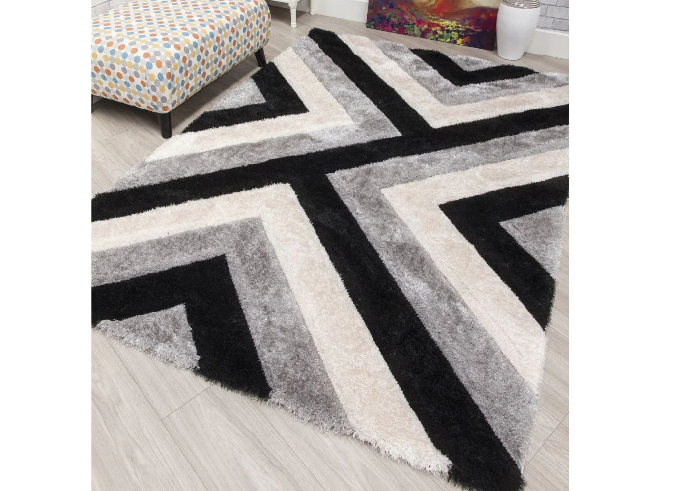 Luxus Cascade Grey Rug Range by Floor Trends - Image 3