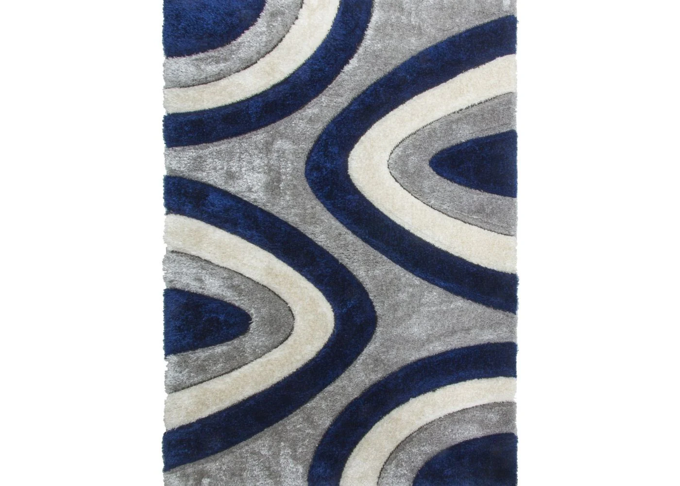 Luxus Ripple Navy Rug Range by Floor Trends