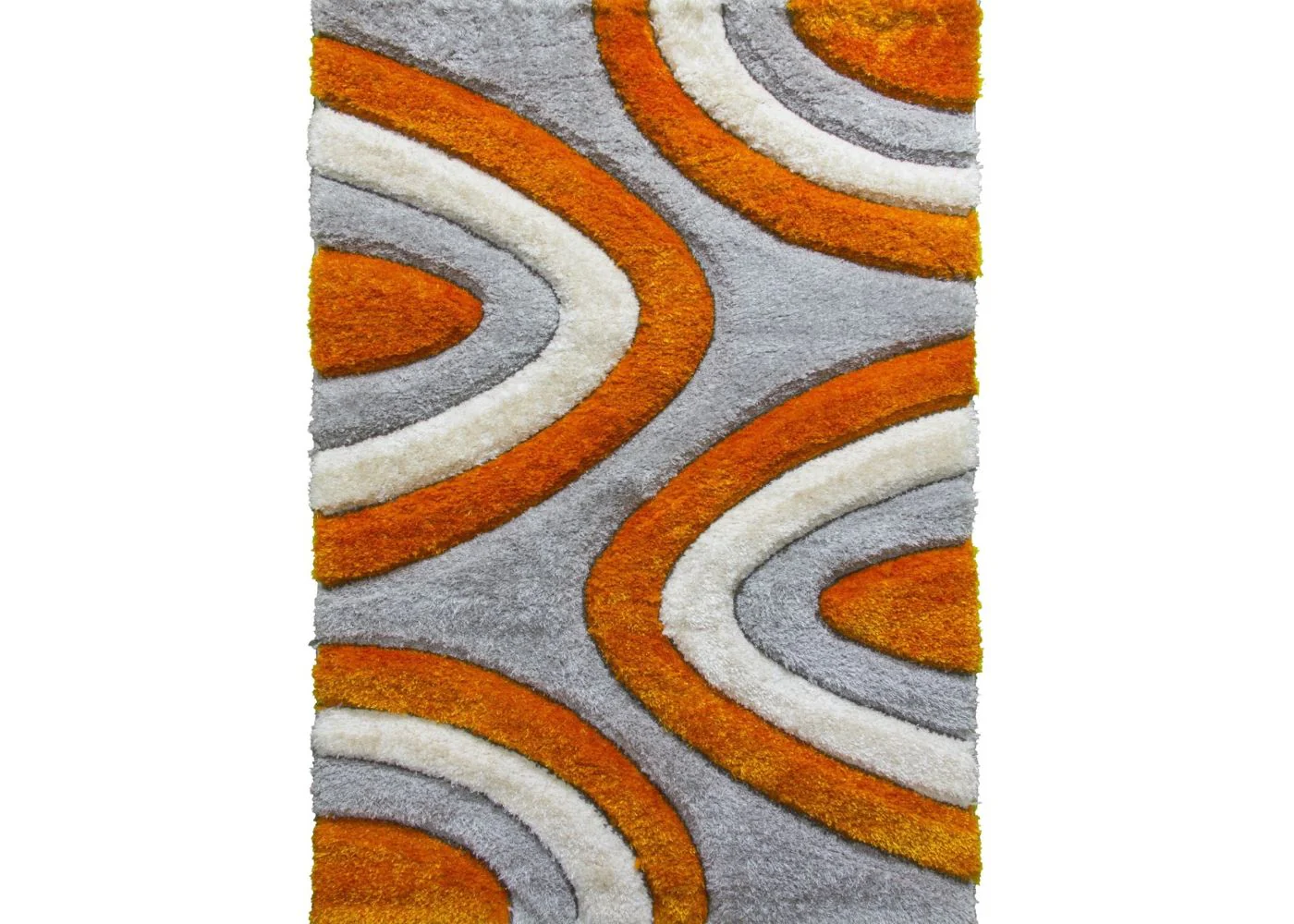 Luxus Ripple Orange Rug Range by Floor Trends