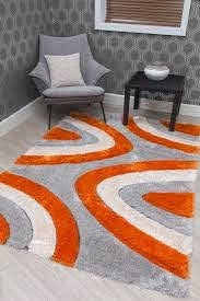 Luxus Ripple Orange Rug Range by Floor Trends - Image 2