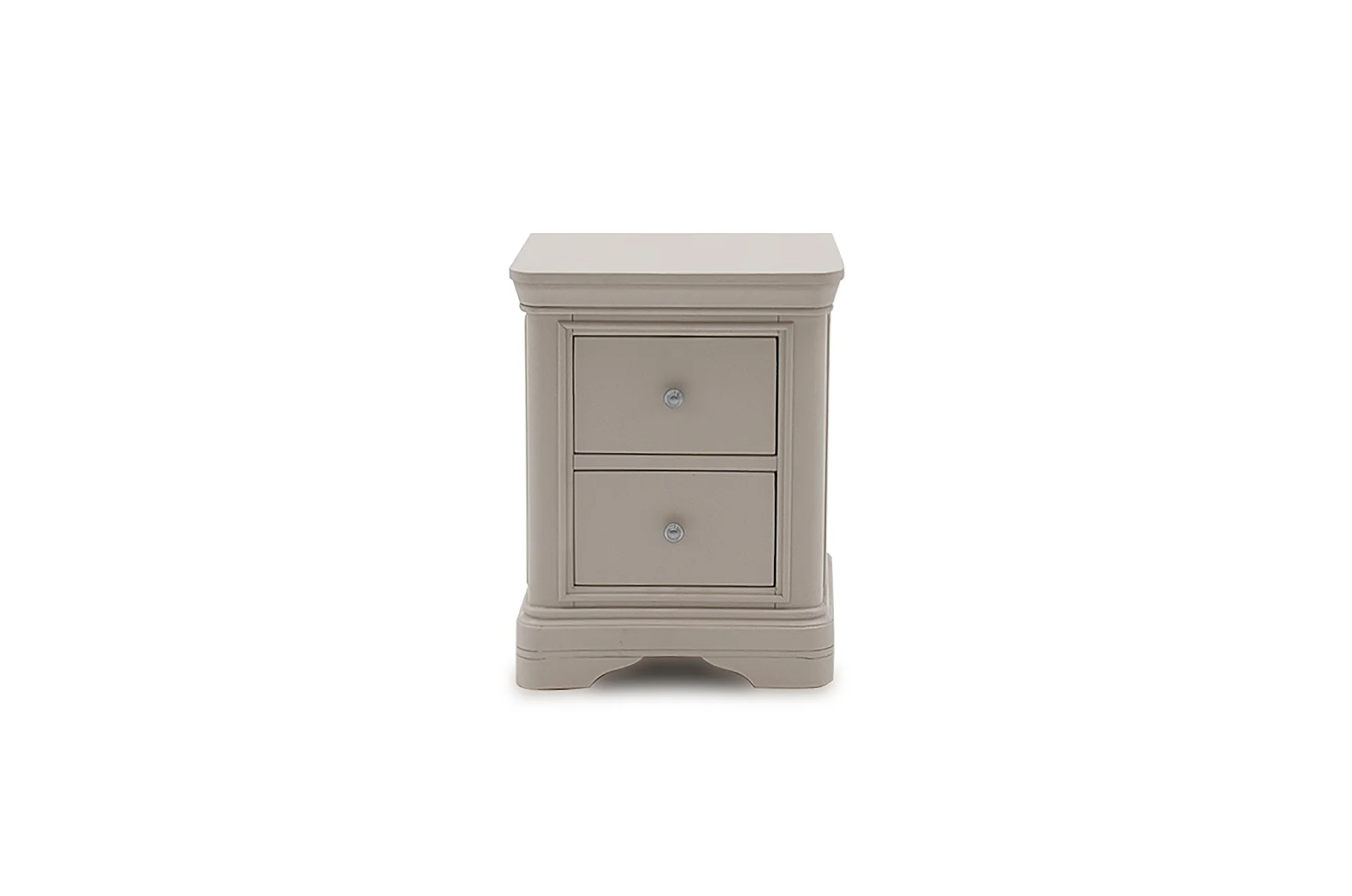 Mabel Taupe Bedside Table by Vida Living - Image 3