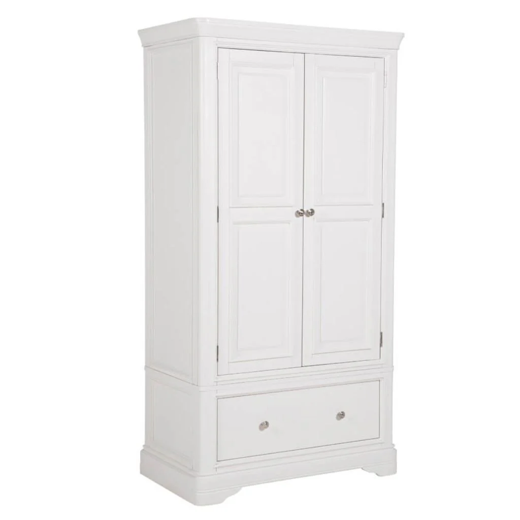 Mabel Bone 2 Door Wardrobe by Vida Living