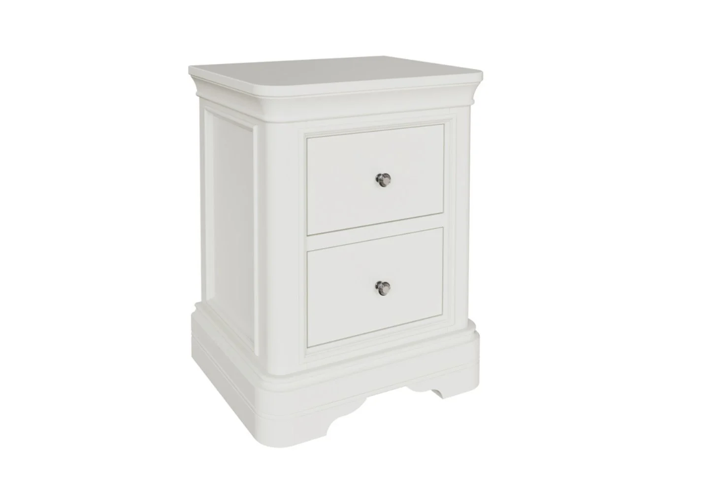 Mabel Bone Bedside Table by Vida Living