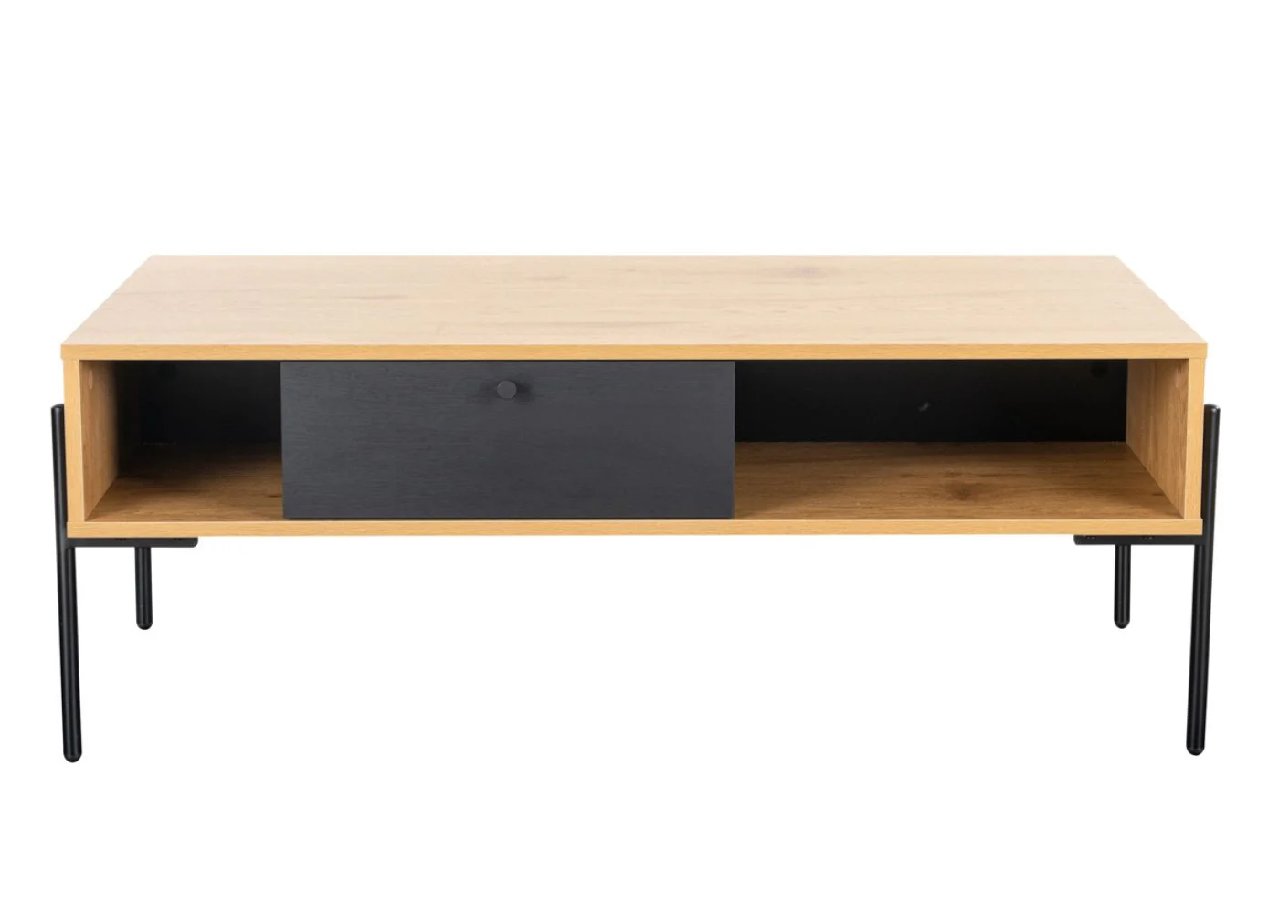 Madrid Oak & Black Coffee Table by Vida Living