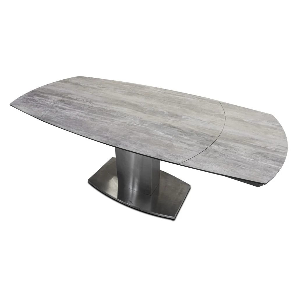 Magnum Greige 1.2m Extending Dining Table by Sofahouse - Image 3