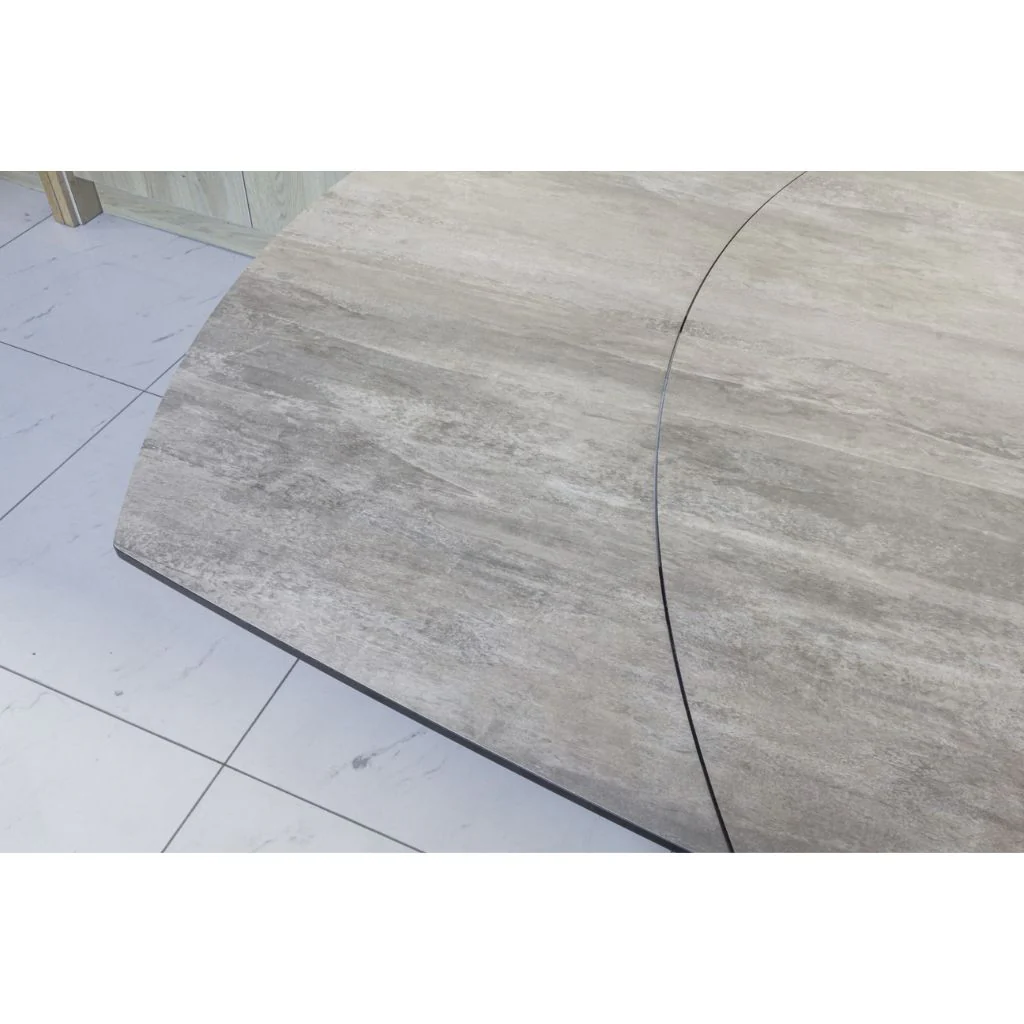 Magnum Greige 1.2m Extending Dining Table by Sofahouse - Image 4