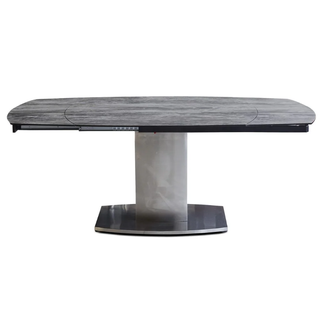 Magnum Grey 1.2m Extending Dining Table by Sofahouse - Image 5