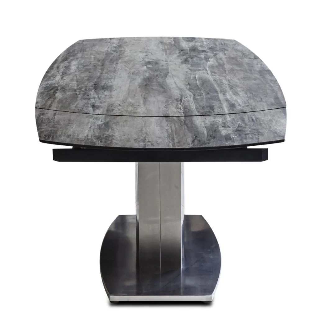 Magnum Grey 1.2m Extending Dining Table by Sofahouse - Image 6
