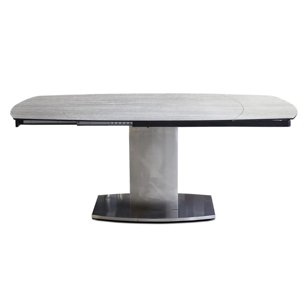 Magnum Smoke 1.2m Extending Dining Table by Sofahouse - Image 5