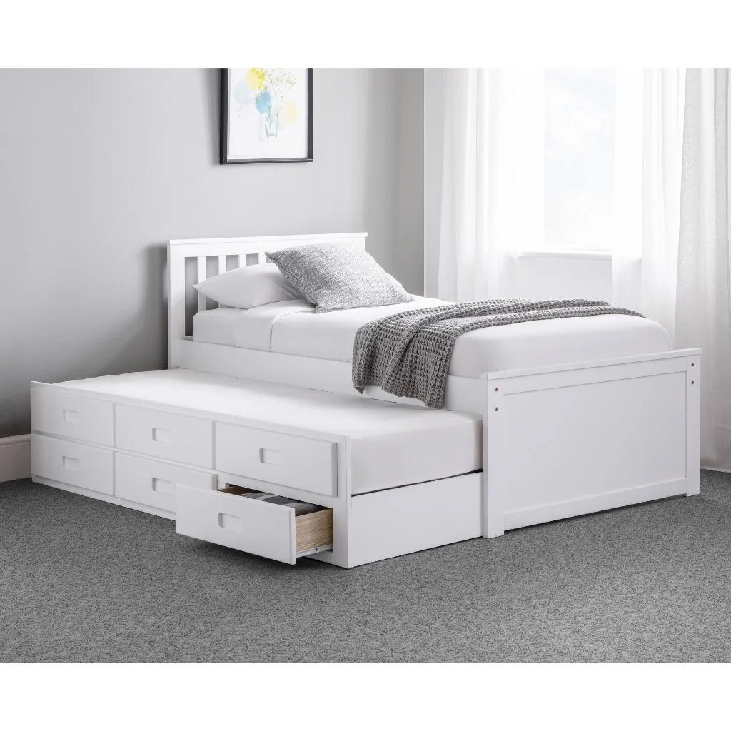 Julian Bowen Maisie Captains Bed with Underbed & Drawers - Maisie Collection