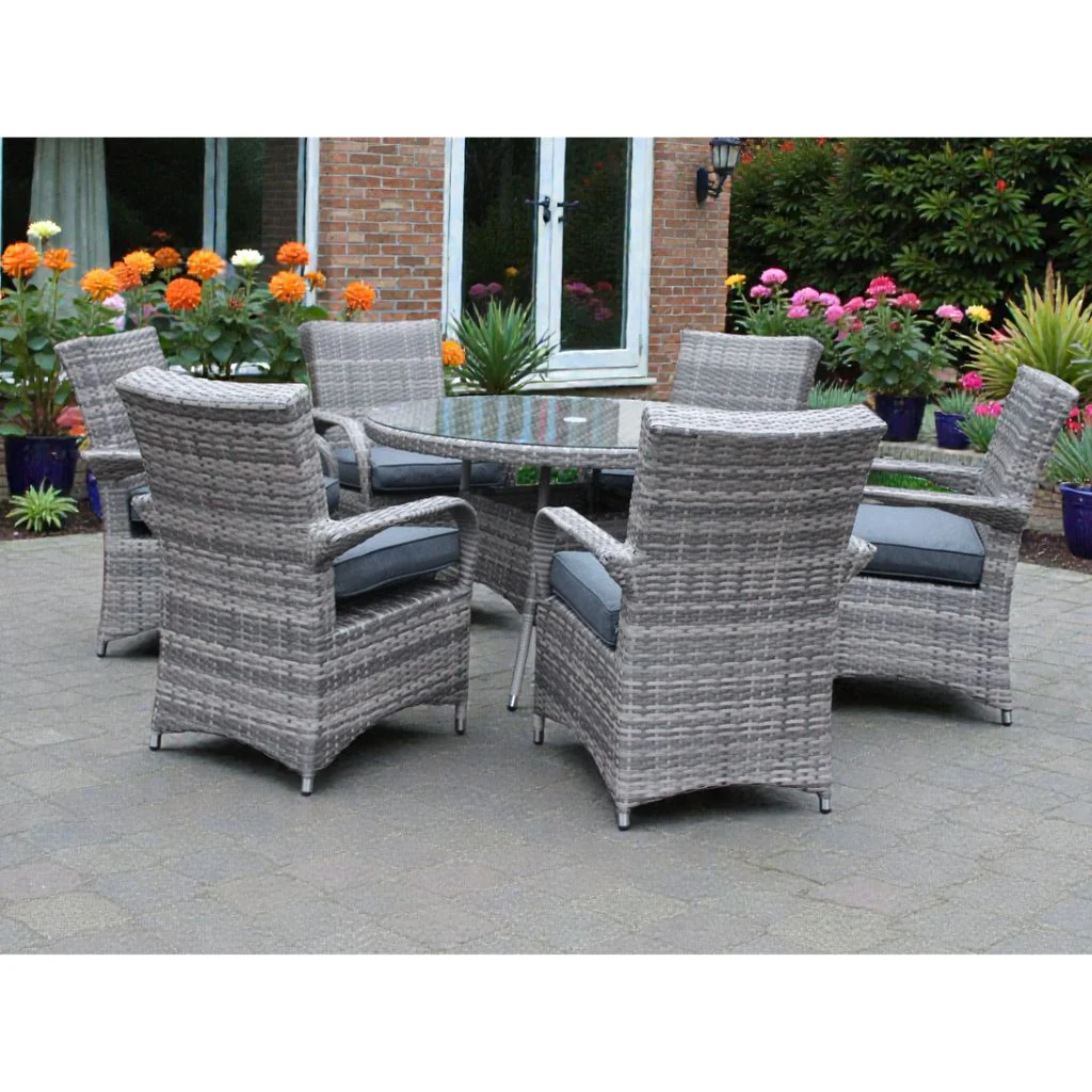 Majorca Garden Dining Set by GIE - Image 2