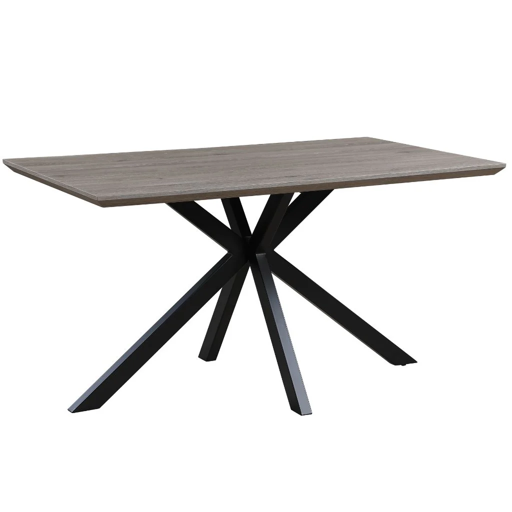 Manhattan 1.4m Grey Dining Table