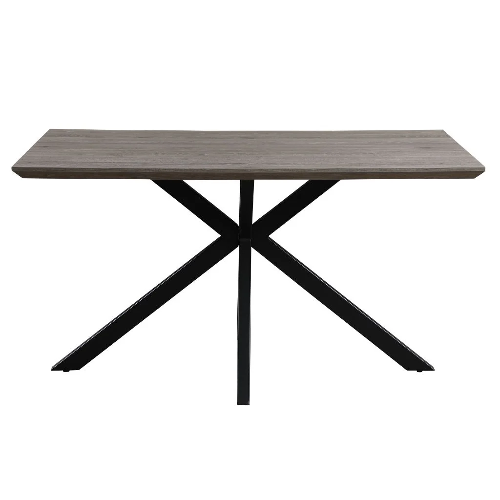 Manhattan 1.4m Grey Dining Table - Image 3