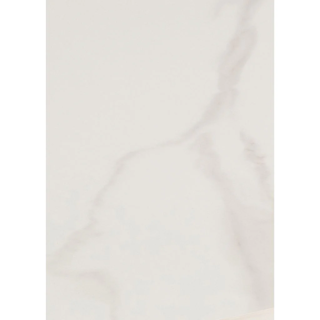 Marina 1.8m Italy White Dining Table + 6 Grey PU Chairs - Image 4