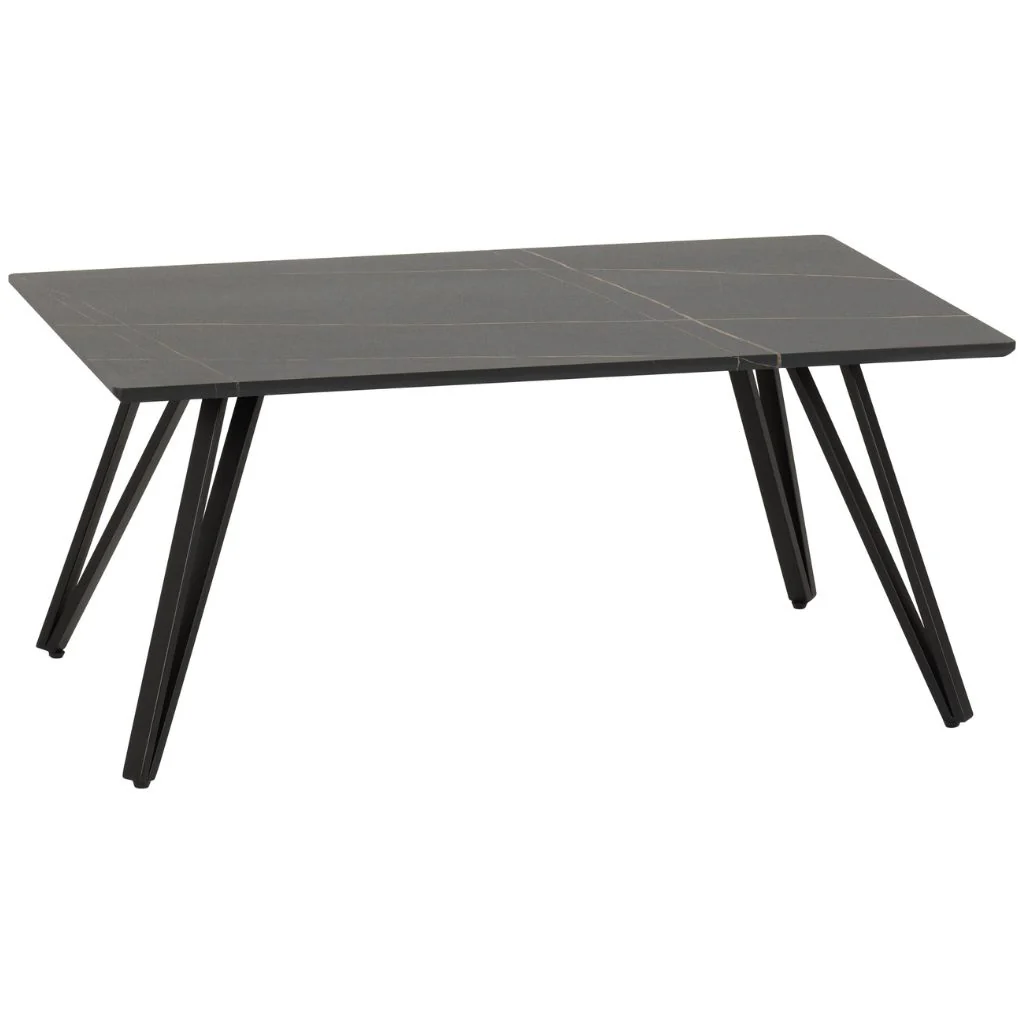 Marlow Black Marble Effect Coffee Table by Wholesale