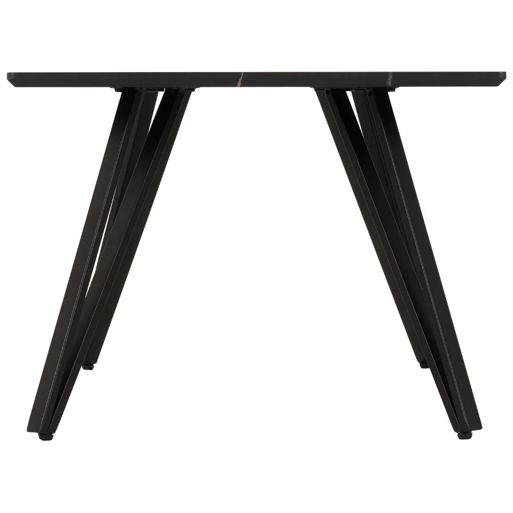 Marlow Black Marble Effect Coffee Table by Wholesale - Image 3