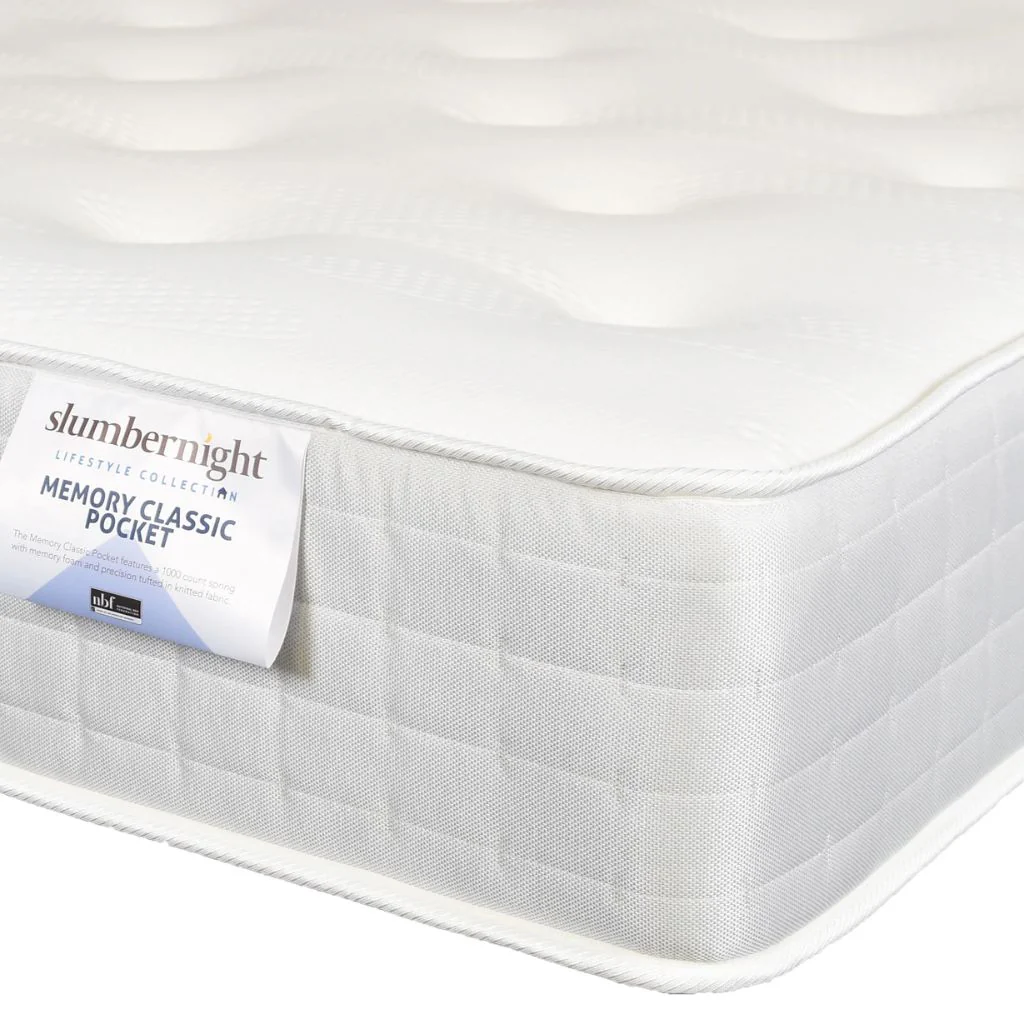 Memory Classic Pocket Mattress Range by Slumbernight - Image 3