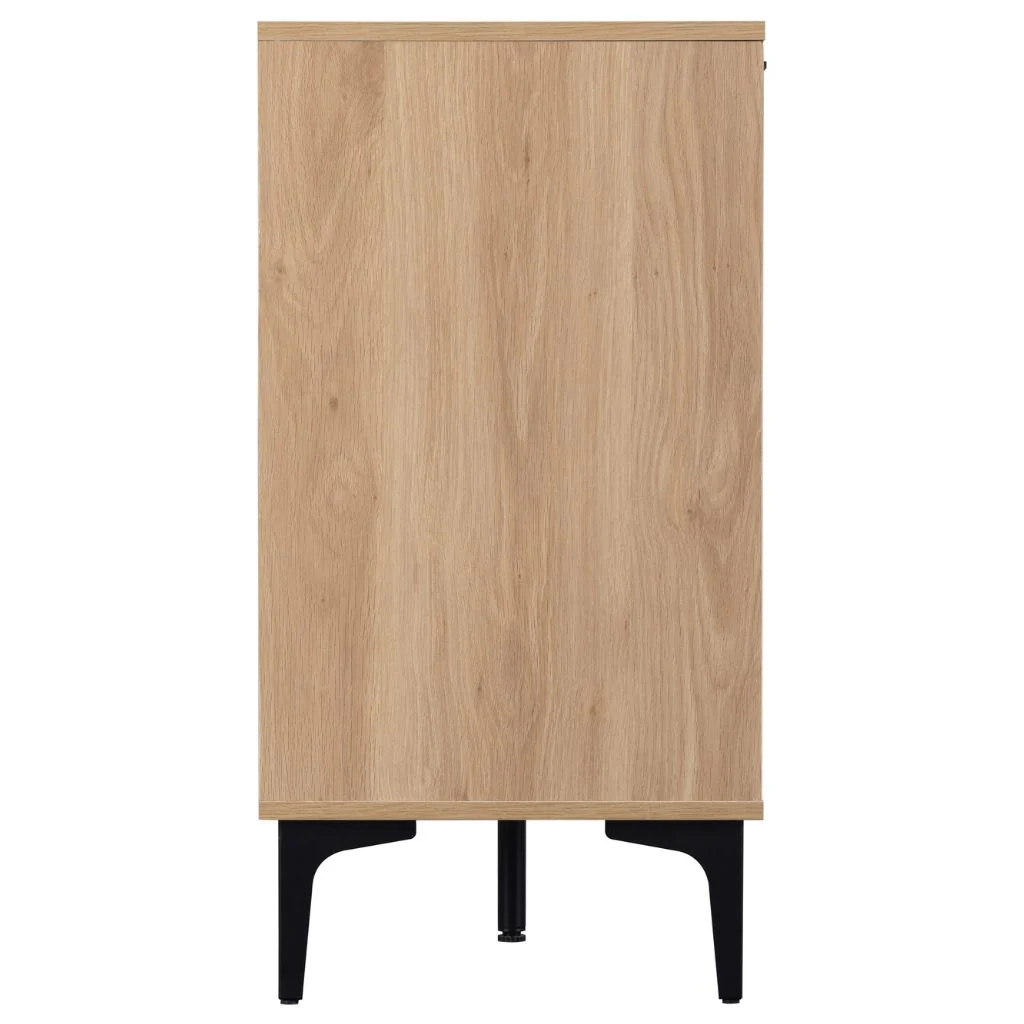 Miami Oak Effect 2 Door 3 Drawer Sideboard by Wholesale - Image 4
