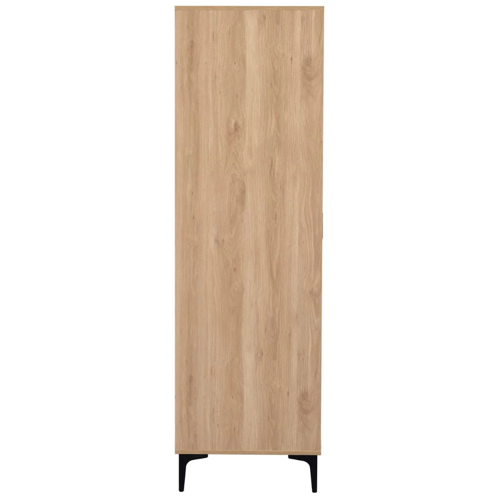 Miami Oak Effect 2 Door Wardrobe by Wholesale - Image 4