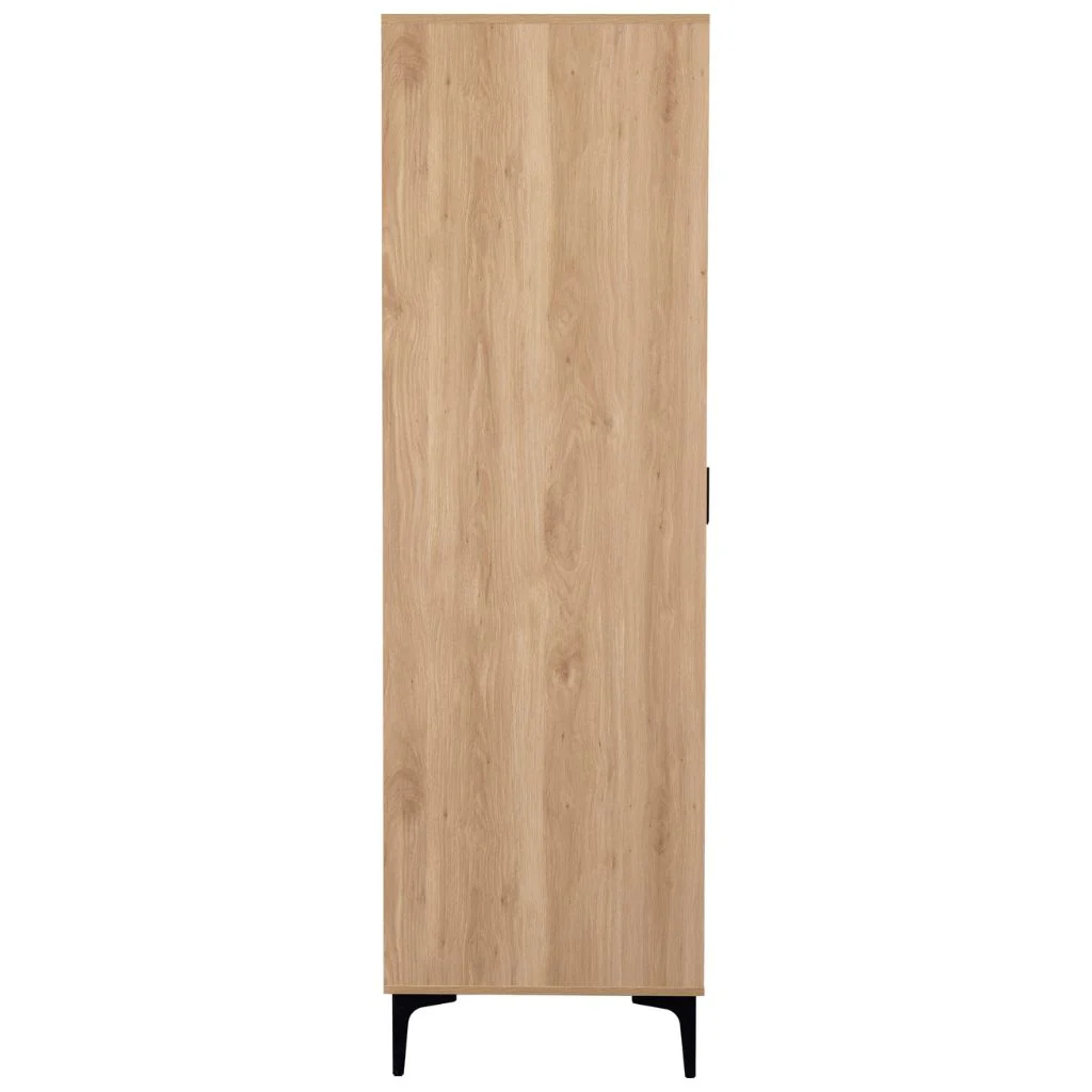 Miami Oak Effect 3 Door Wardrobe by Wholesale - Image 5
