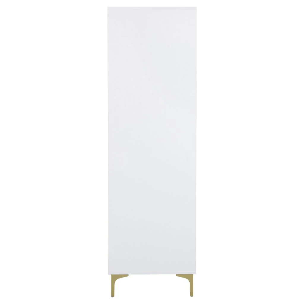 Miami White 2 Door Wardrobe by Wholesale - Image 4