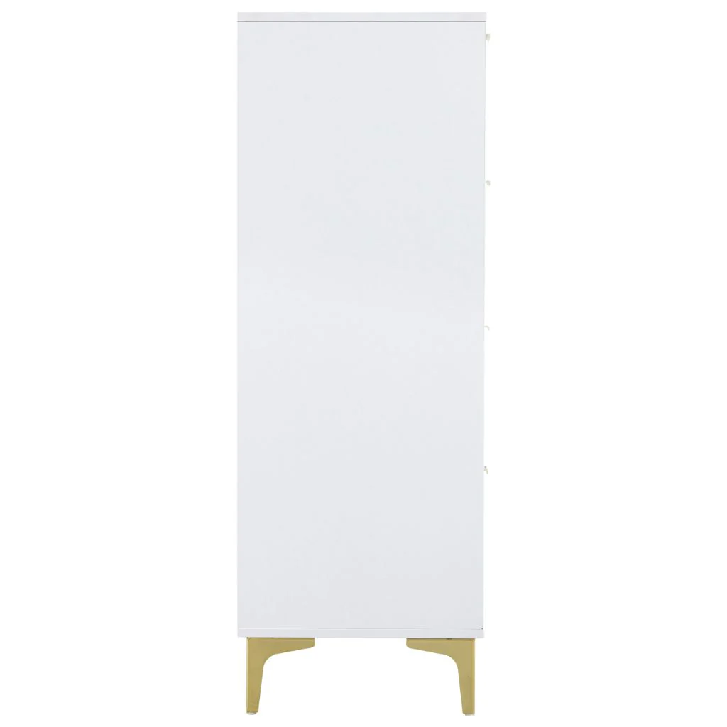 Miami White 3+2 Drawer Chest by Wholesale - Image 3