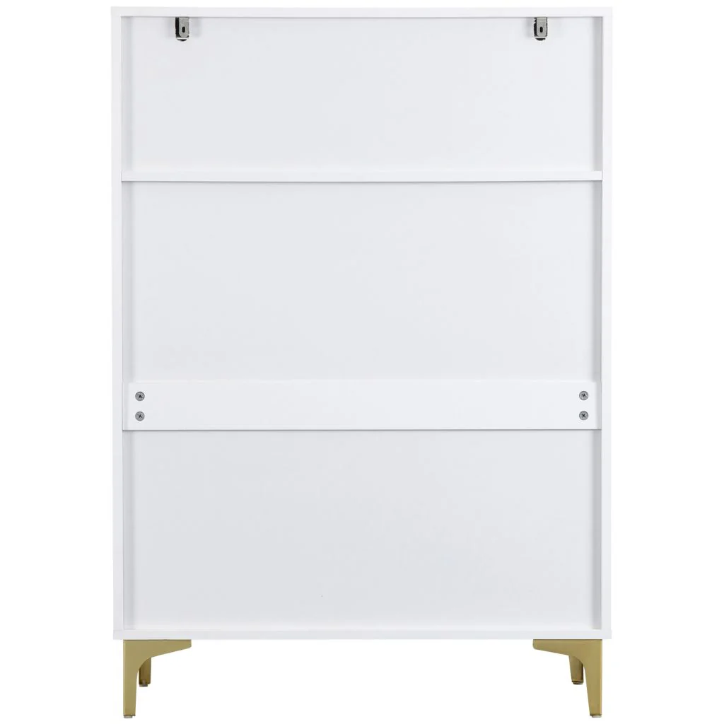 Miami White 3+2 Drawer Chest by Wholesale - Image 4