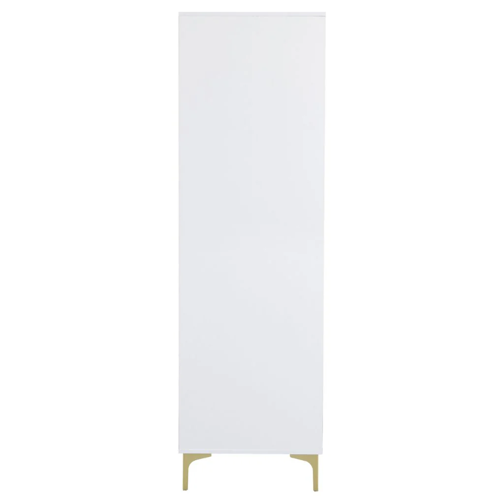 Miami White 3 Door Wardrobe by Wholesale - Image 4