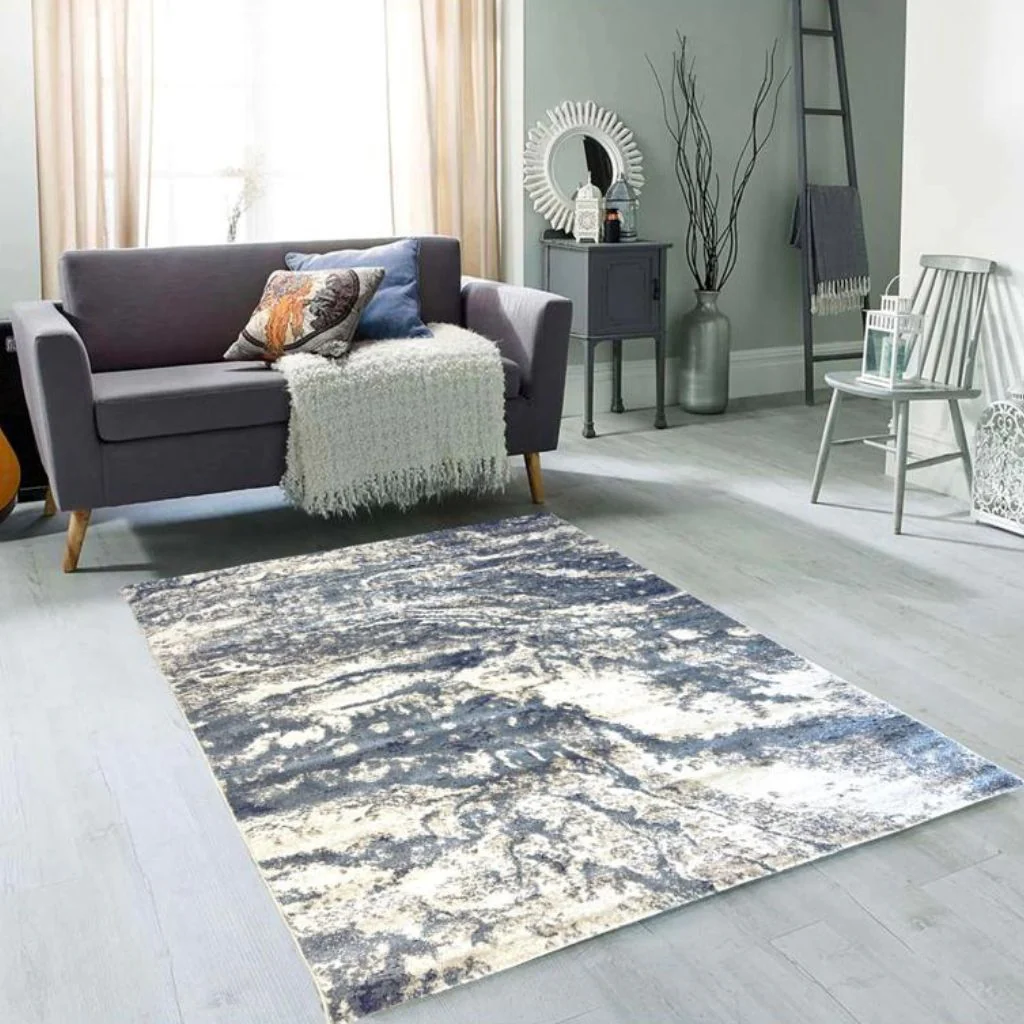 Mirage Swirl Blue Rug Range by Ultimate Rugs - Image 2