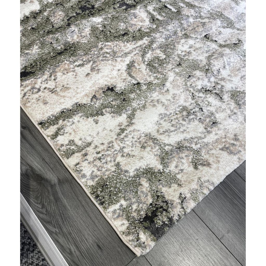Mirage Swirl Sage Green Rug Range by Ultimate Rugs - Image 4