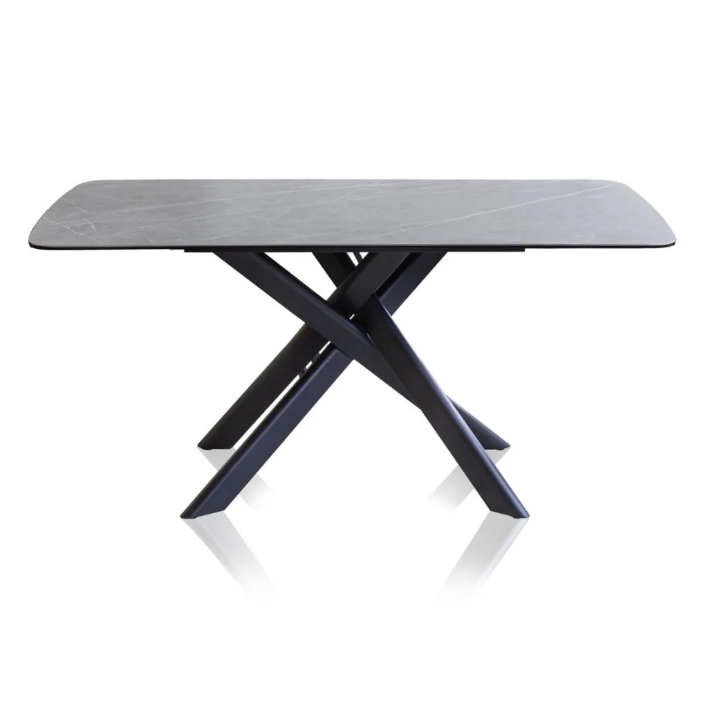 Miro Slate 1.6m Dining Table by Sofahouse - Image 3