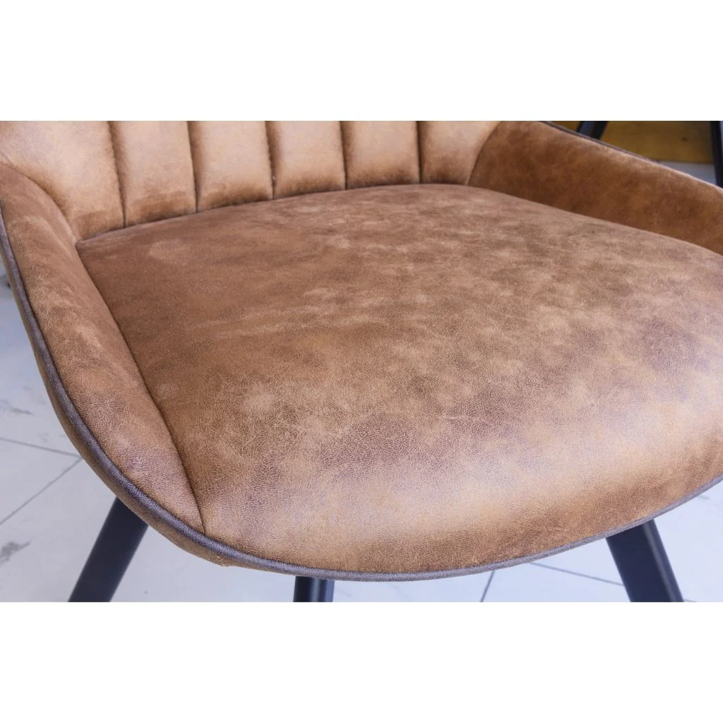 Miro Greige 1.6m Dining Table + Monty Chairs Range by Sofahouse - Image 4