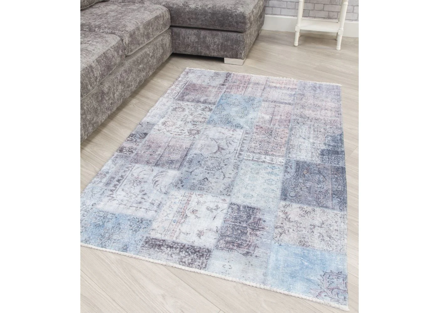 Modena Pastel Patchwork Rug Range by Floor Trends - Image 2