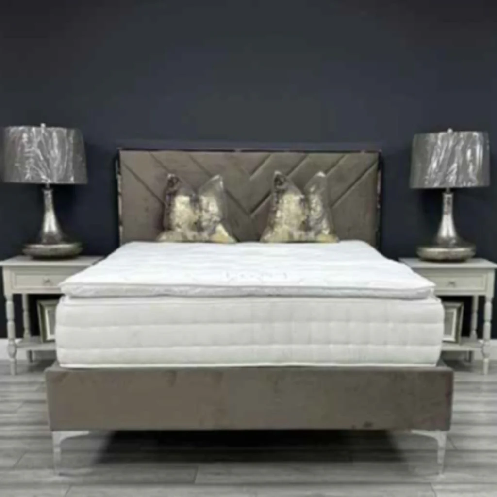 Molly 4ft 6 (Standard Double) Bedframe in Grey by MPD