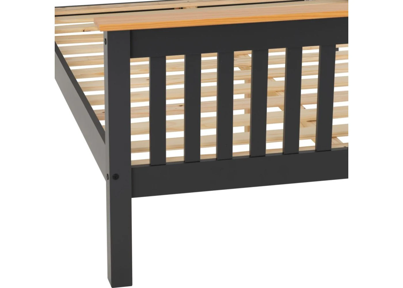 Monaco Grey/Oak High End Bedframe Range by Wholesale Beds - Image 14